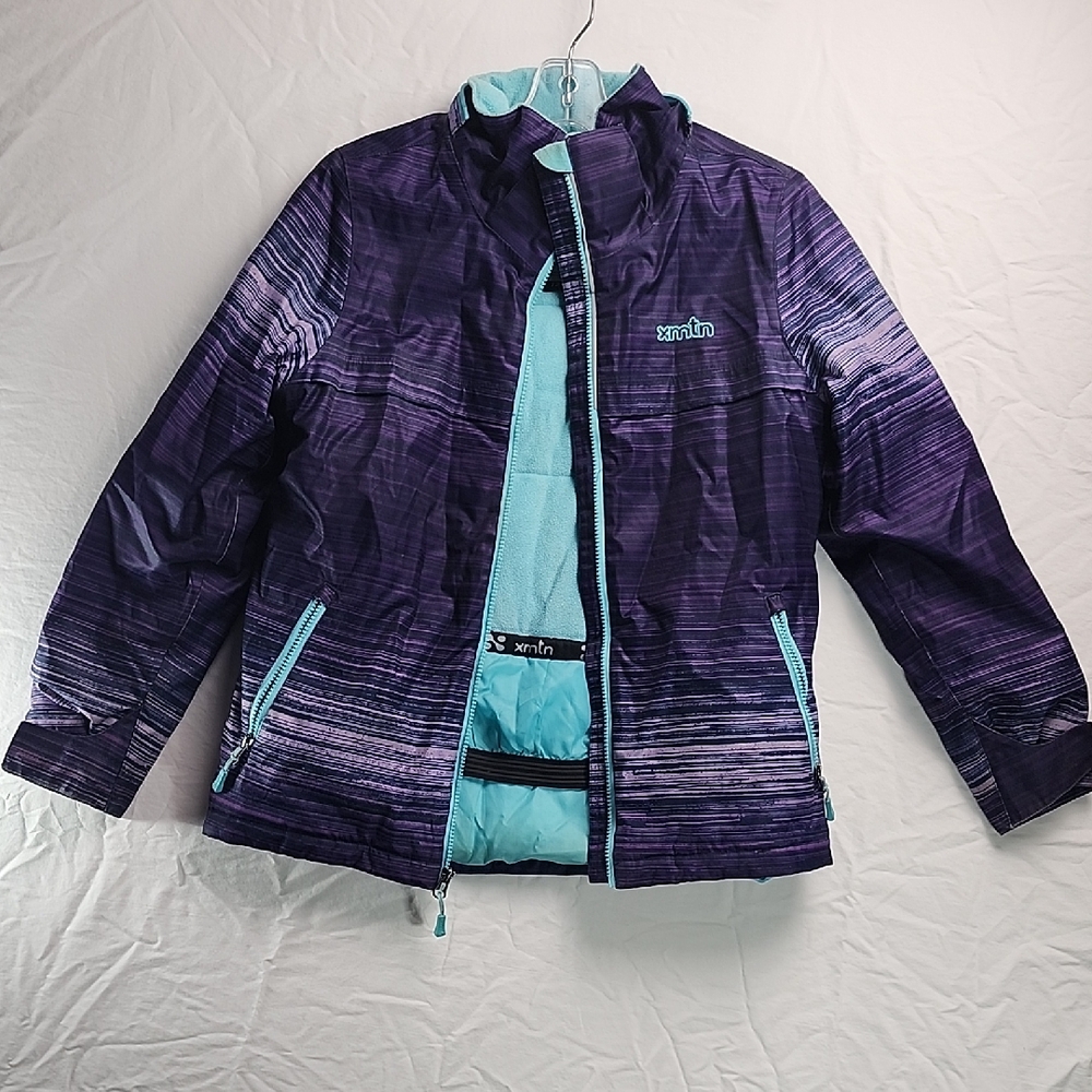 XMTN Purple and Teal Jacket